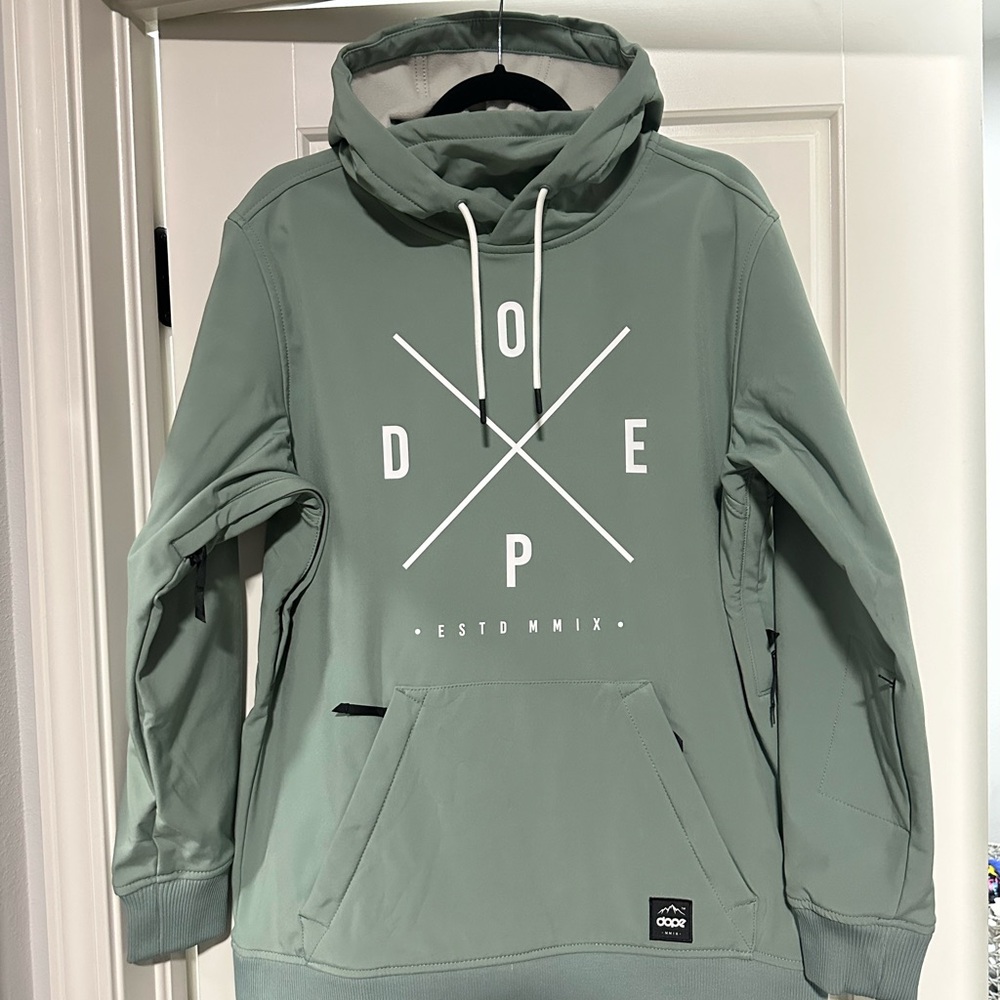 Dope Snow Sage Green pullover